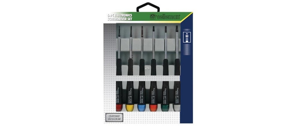 Velleman Jeux de tournevis Torx 6-pièces