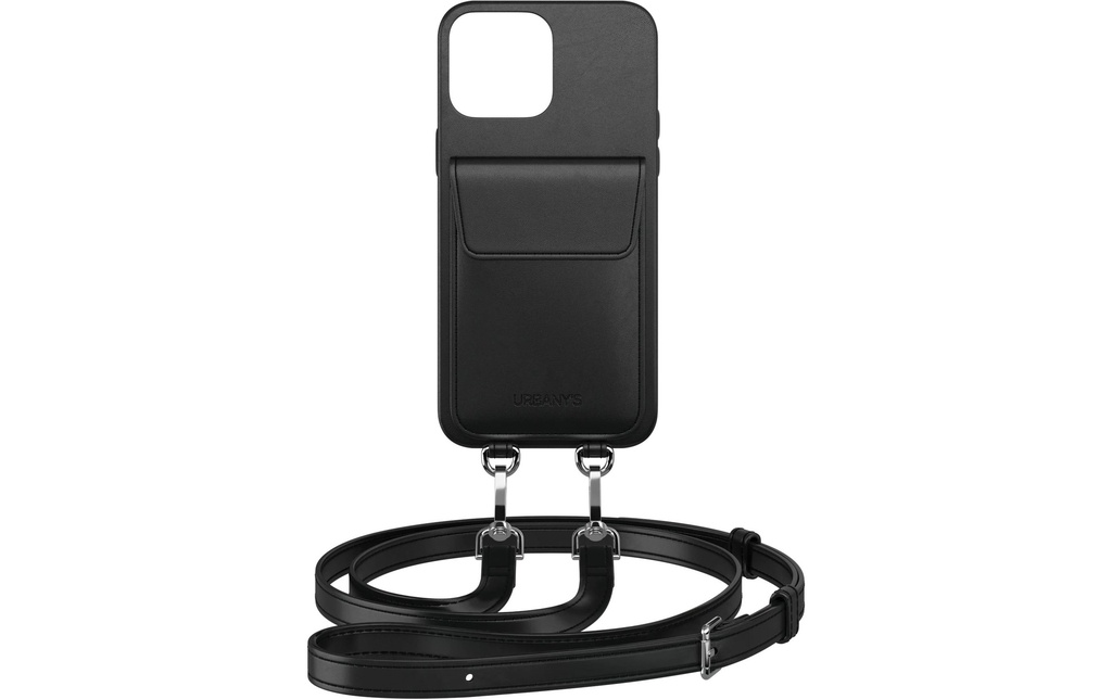 Urbany's Necklace Case Handekette+ iPhone 15 Pro Max Night Owl
