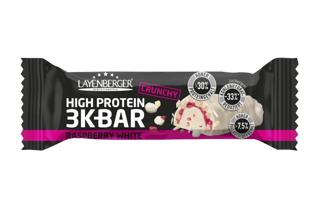 Layenberger Barre protéinée Crunchy Raspberry 45 g