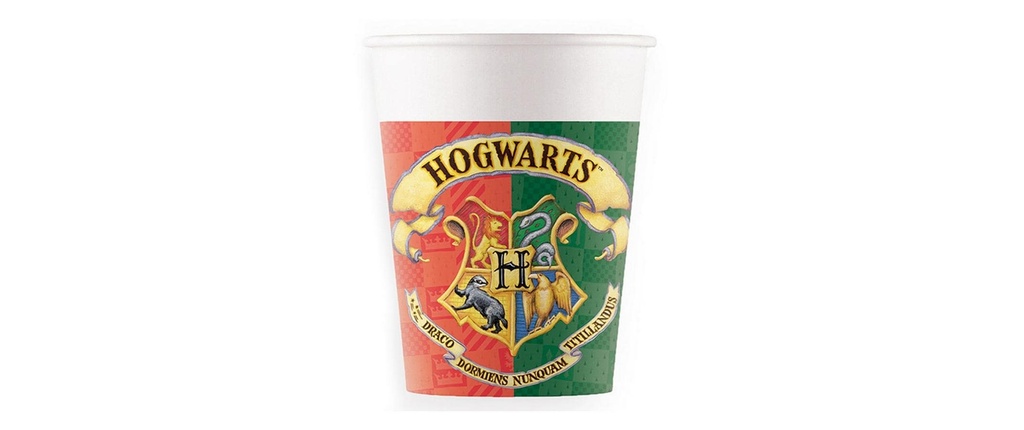 Amscan Gobelets jetables Harry Potter 200 ml, 8 pièces