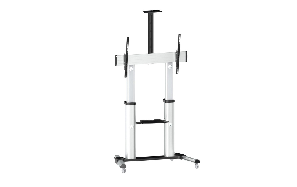 PureMounts Trolley TV PDS-0011C Noir/Argenté