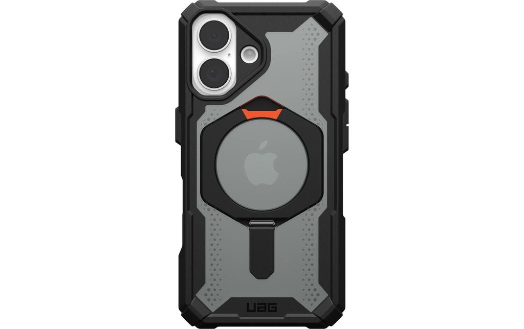 UAG Coque arrière Plasma XTE iPhone 16 Black/Orange
