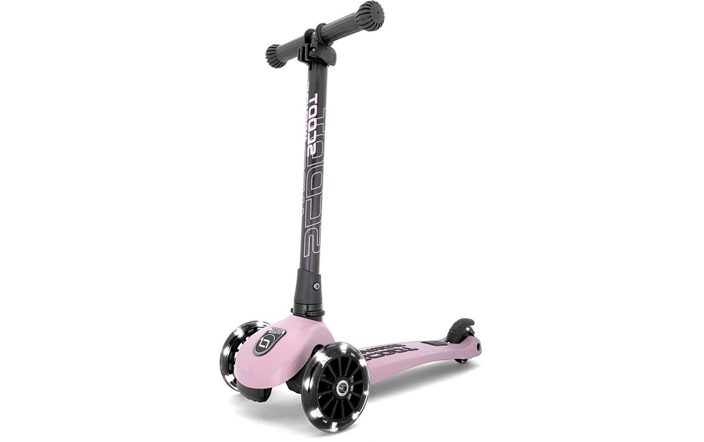 Scoot and Ride Patinette Highwaykick 3 LED, Rose