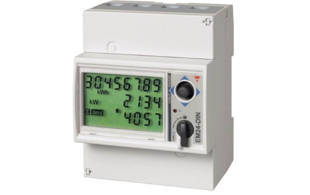 Carlo Gavazzi Compteur d’énergie triphasé EM24 DIN mesure par transducteur