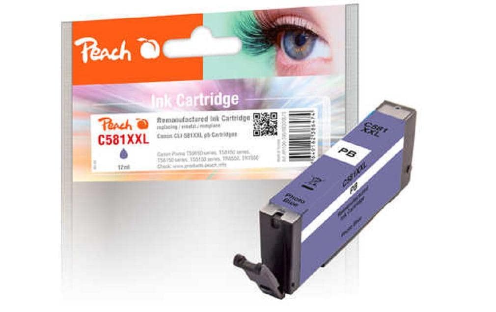 Peach Encre Canon CLI-581XXL Photo Blue