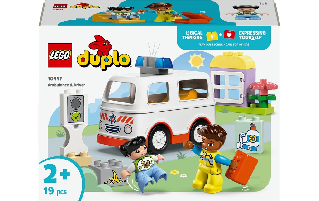 LEGO® DUPLO® Ambulance avec chauffeur 10447
