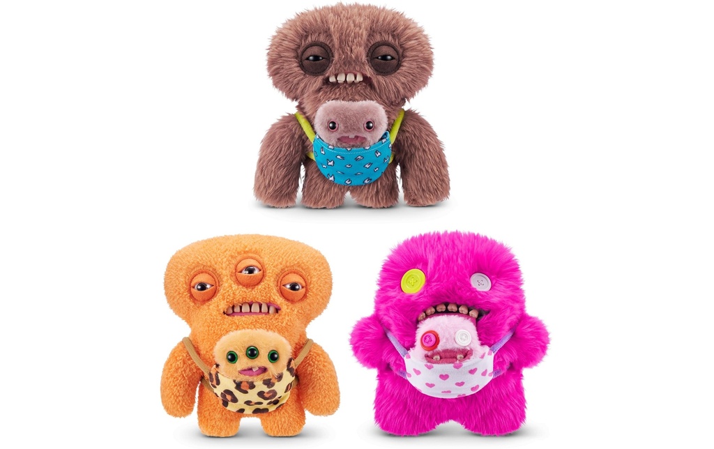 Zuru Peluche Fuggler – Mini Rascals 9 assorti