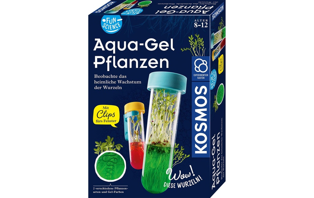 Kosmos Boîtes d’expérimentation Fun Science: Aqua-Gel Pflanzen