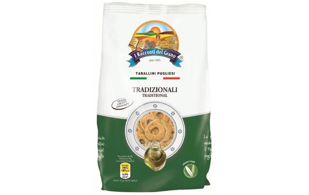 I Racconti del Grano Apulia Taralli Tradizionali 250 g
