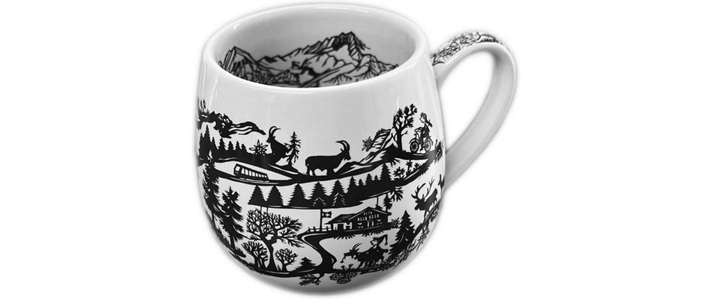 creanorm Tasse à café rond Découpage 250 ml, 1 Pièce/s