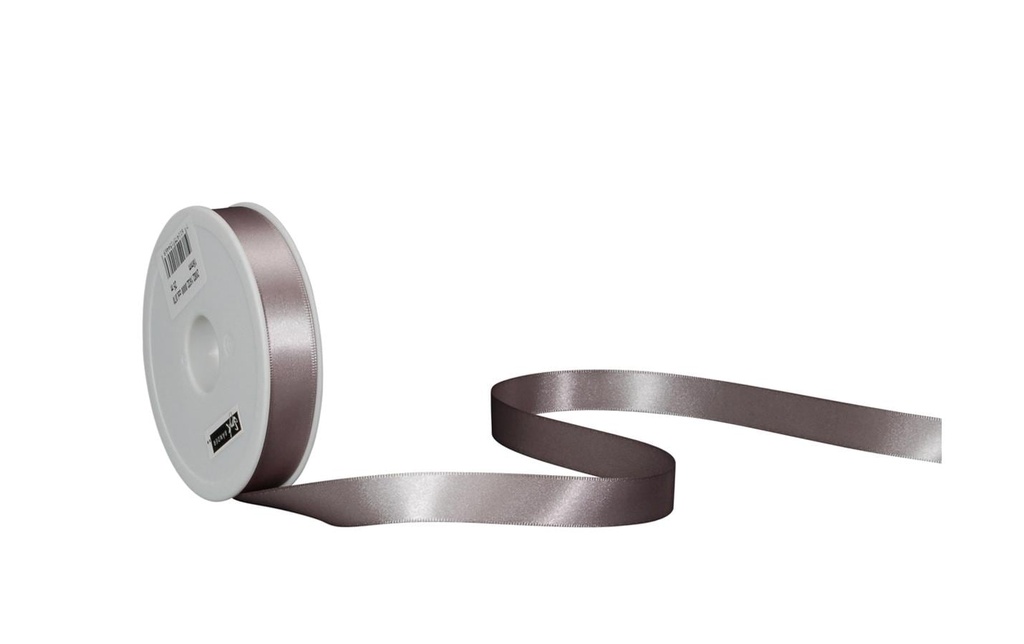 Spyk Ruban de satin 16 mm x 25 m, Argenté