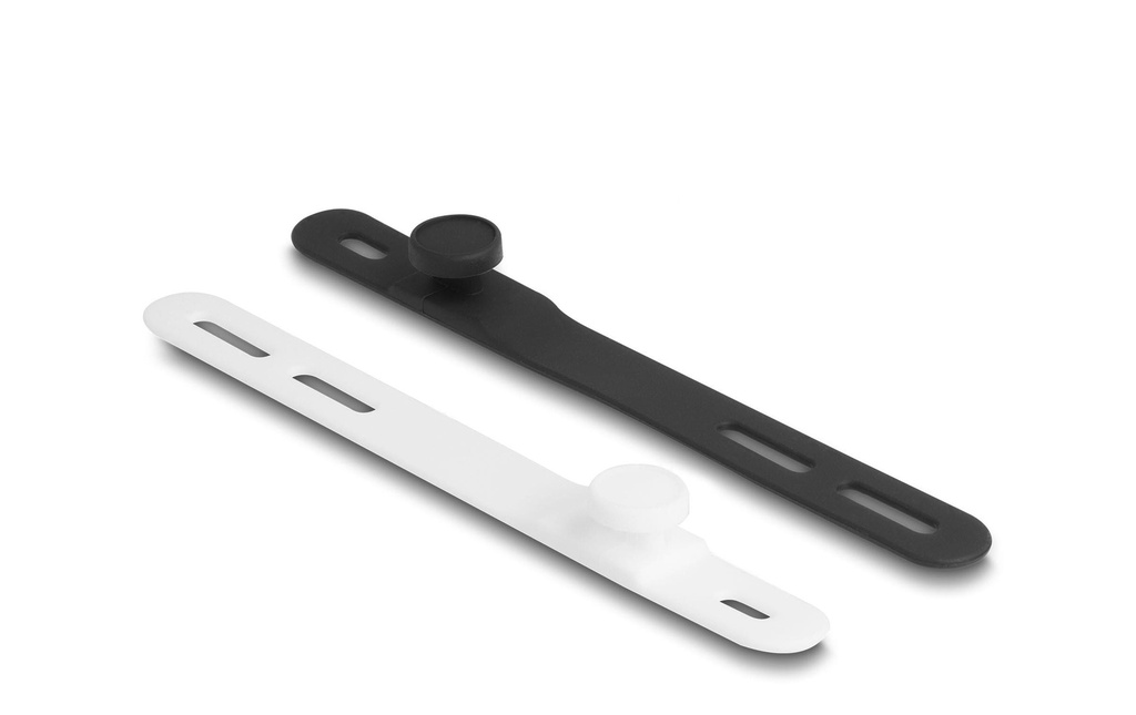 Delock Serre-câble Noir/Blanc 118 mm x 12 mm 10 pièces