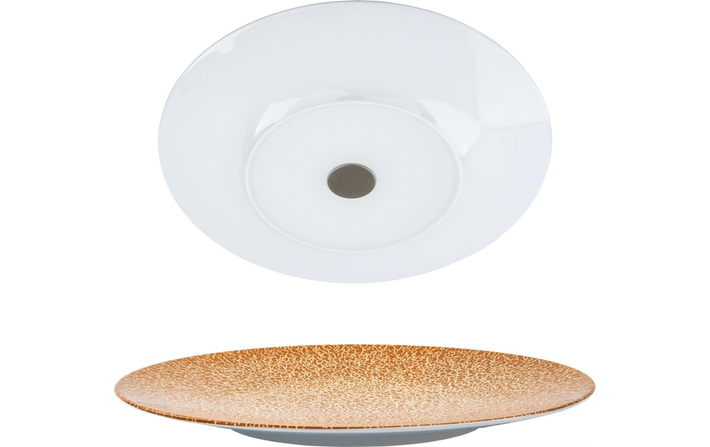 Silwy Assiette magnétique Brun clair