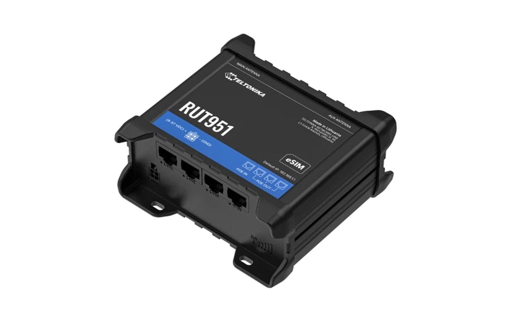 Teltonika Routeur Industriel LTE RUT951 PoE+