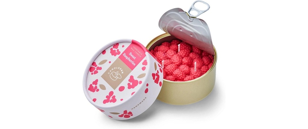 Mandatus Bougie parfumée Sweet Raspberries