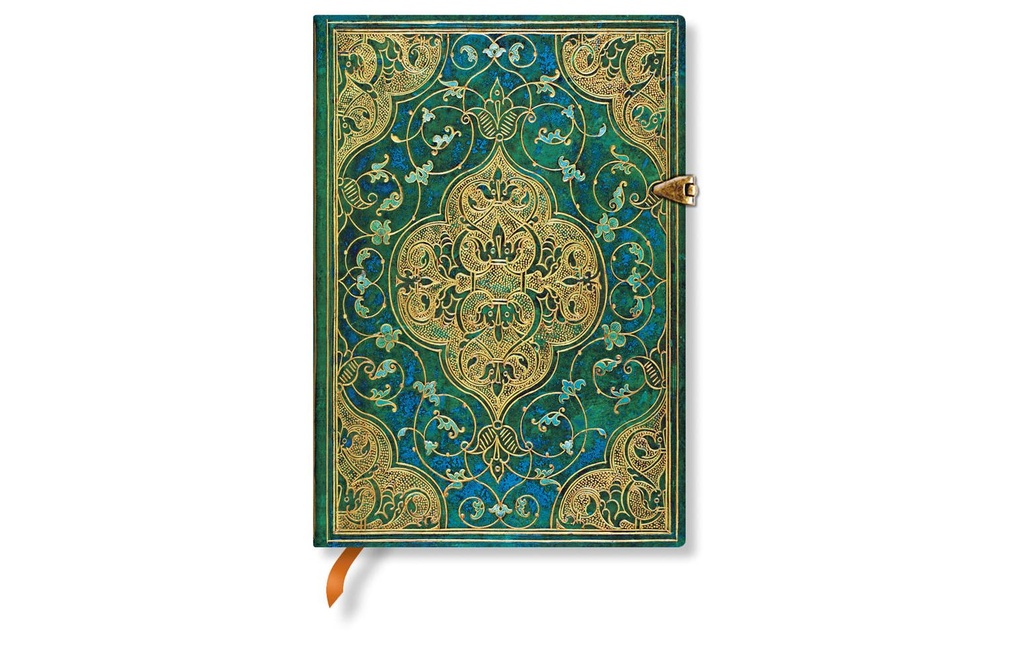 Paperblanks Carnet de notes Chroniken Midi, doublé, turquoise