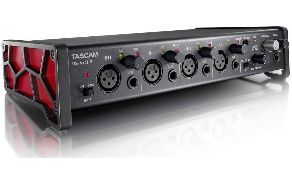 Tascam Interface audio US-4 x 4HR