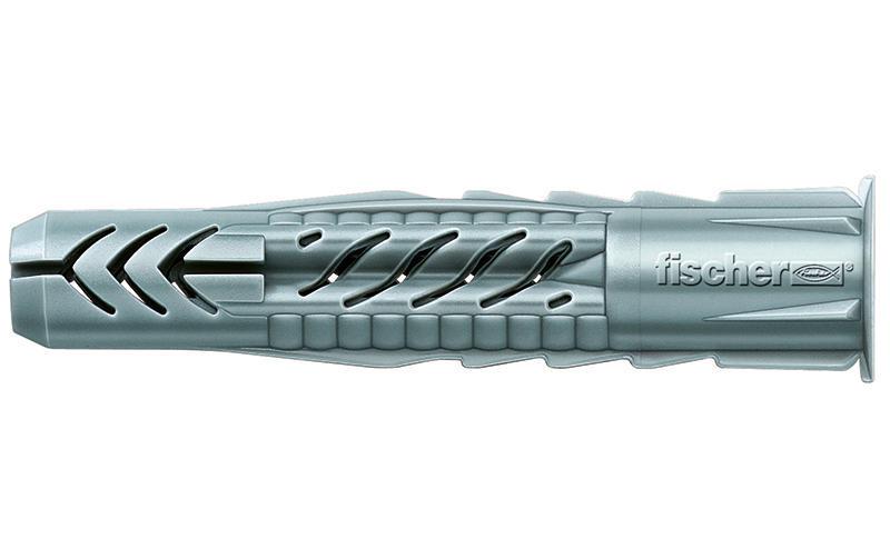 Fischer Cheville universelle  UX 8 x 50 R S avec bord, 5 pièces