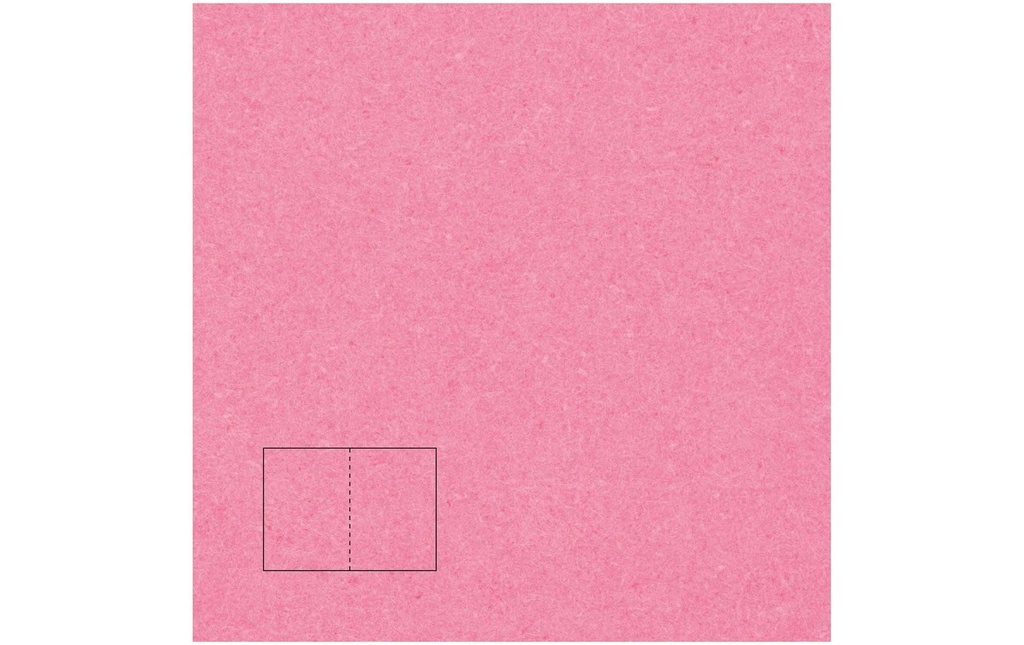 Rico Design Paper Poetry Essentials Carte à volet A6, rose