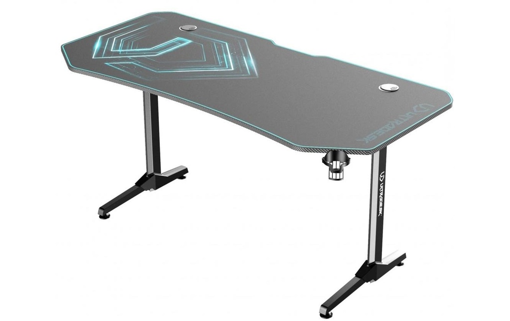 Ultradesk Table de jeu Frag XXL Bleu