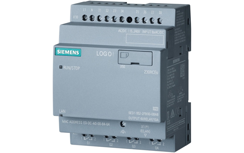 Siemens LOGO! 8.4 230RCEO Dispositif de base