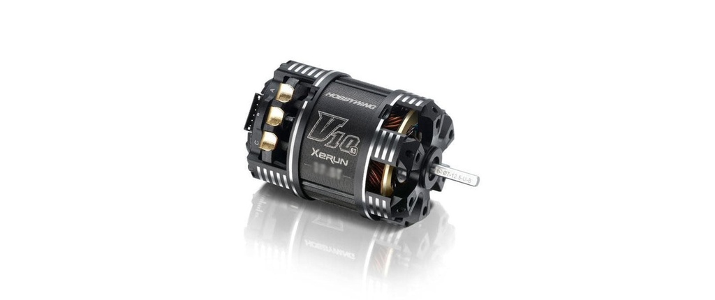 Hobbywing Moteur sans balais Moteur Xerun V10 G3 6,5T (2S) Sensibilisé, 2 pôles