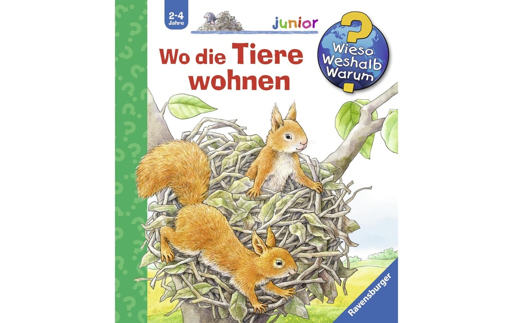 Ravensburger Livres pratiques pour enfants WWW Où vivent les animaux