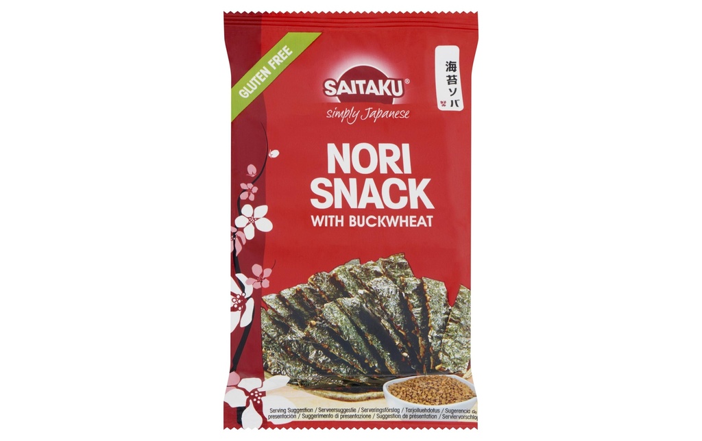 Saitaku Nori Snack with Buckwheat 20 g