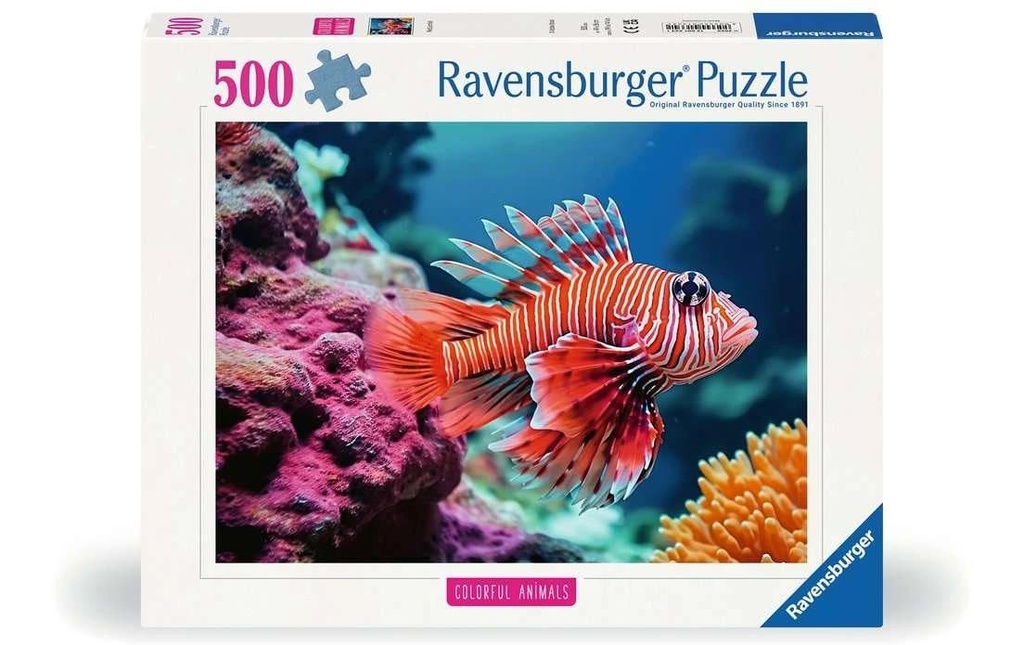 Ravensburger Puzzle Poisson-lion rouge