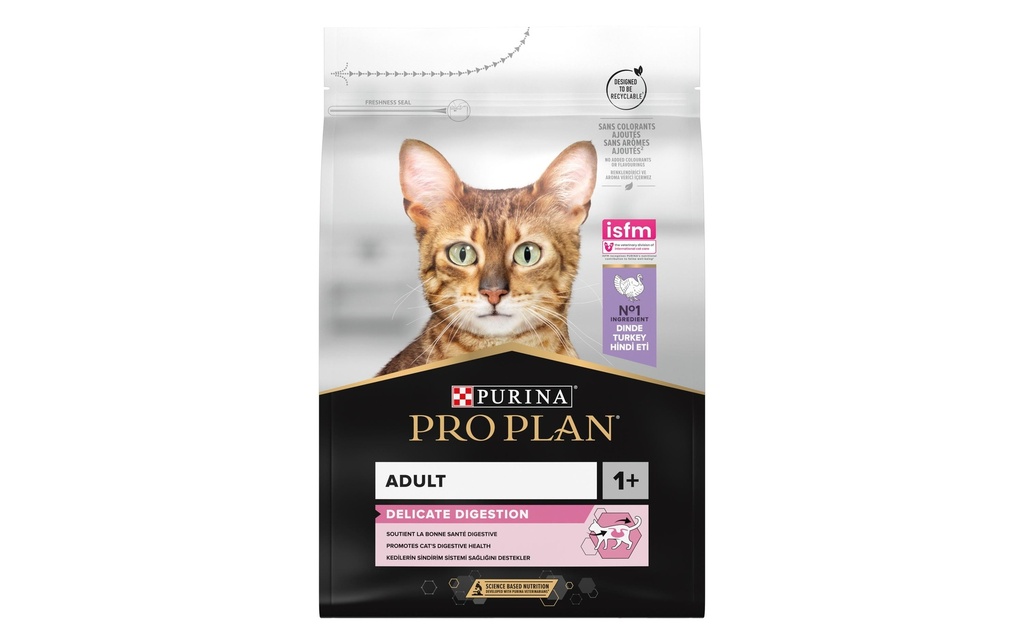 Purina Pro Plan Alimentation sèche Delicate Digestion Adult Dinde 1.5 kg