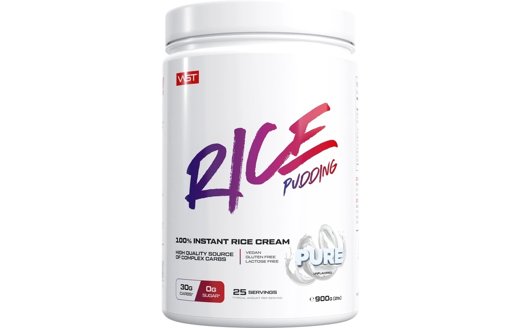 VAST Boîte de Rice Pudding instantané: 900g, Neutre