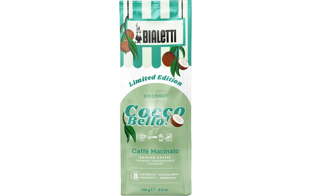 Bialetti Café moulu Cocco Bello 250 g
