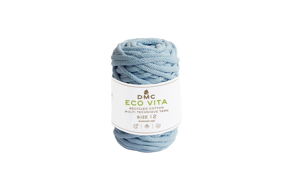 DMC Laine Nova Vita Makramee Cord 250 g Bleu clair