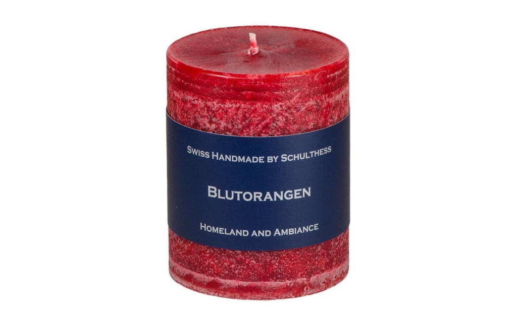 Schulthess Kerzen Bougie parfumée Oranges sanguines 8 cm