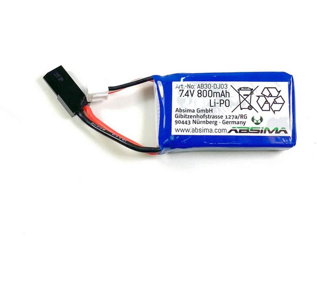 Absima Batterie RC 7.4 V 800 mAh LiPo