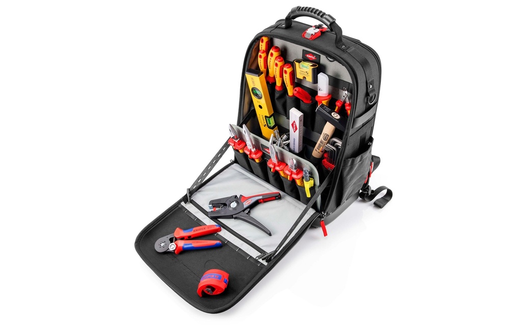 Knipex Sac à dos pour outils Modular X18, Elektro 22 pièces