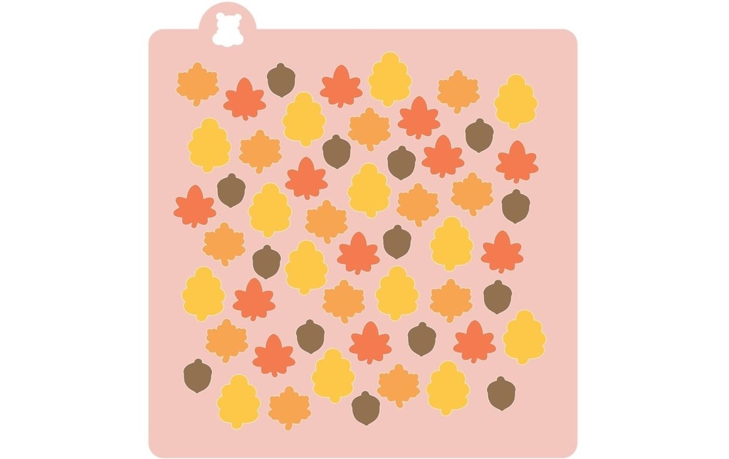 BackshopSchweiz Modèle Feuilles d'automne 4 pièces, Blanc