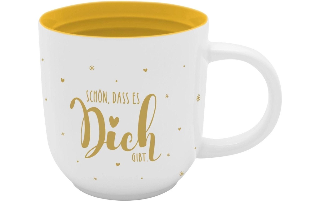 Sheepworld Tasse universelle Beau 500 ml, 1 Pièce/s, Blanc-Jaune