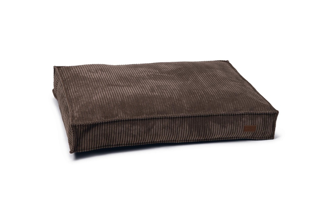 Designed by Lotte Lit Marron strié 100x70x15cm