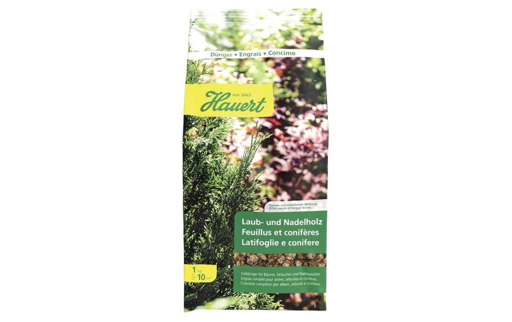 Hauert Engrais pour les bois feuillus et résineux, 1 kg