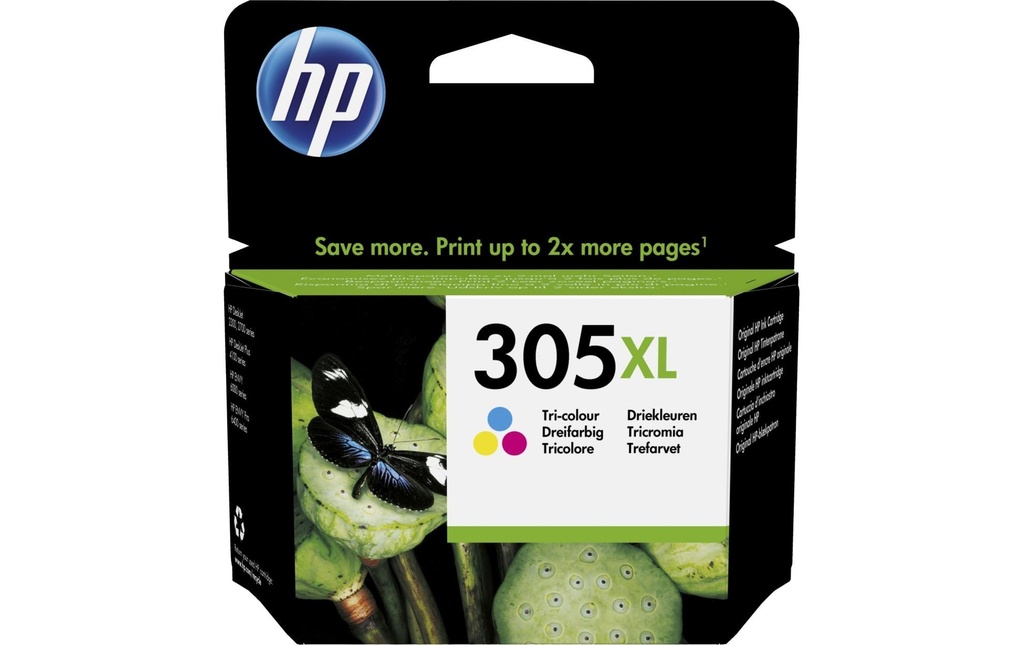 HP Encre Nr. 305XL (3YM63AE) Magenta/Yellow/Cyan