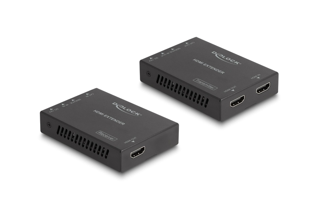 Delock Kits d’extension via câble cat.6 4K 60 Hz 50 m