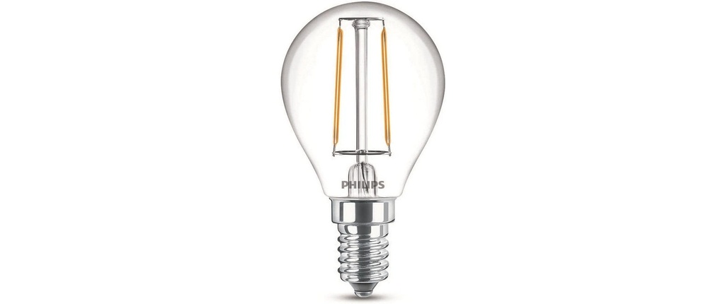 Philips Lampe LEDcla 25W E14 P45 WW CL ND Blanc chaud (WW)
