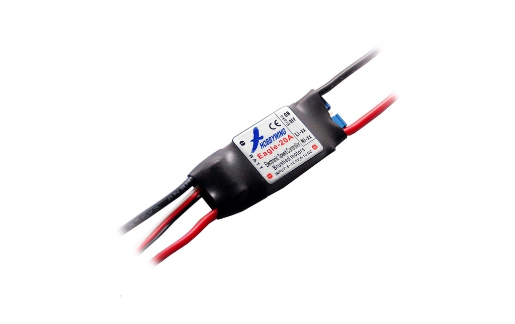 Hobbywing Régulateur Brushed Eagle 20A 2-3S