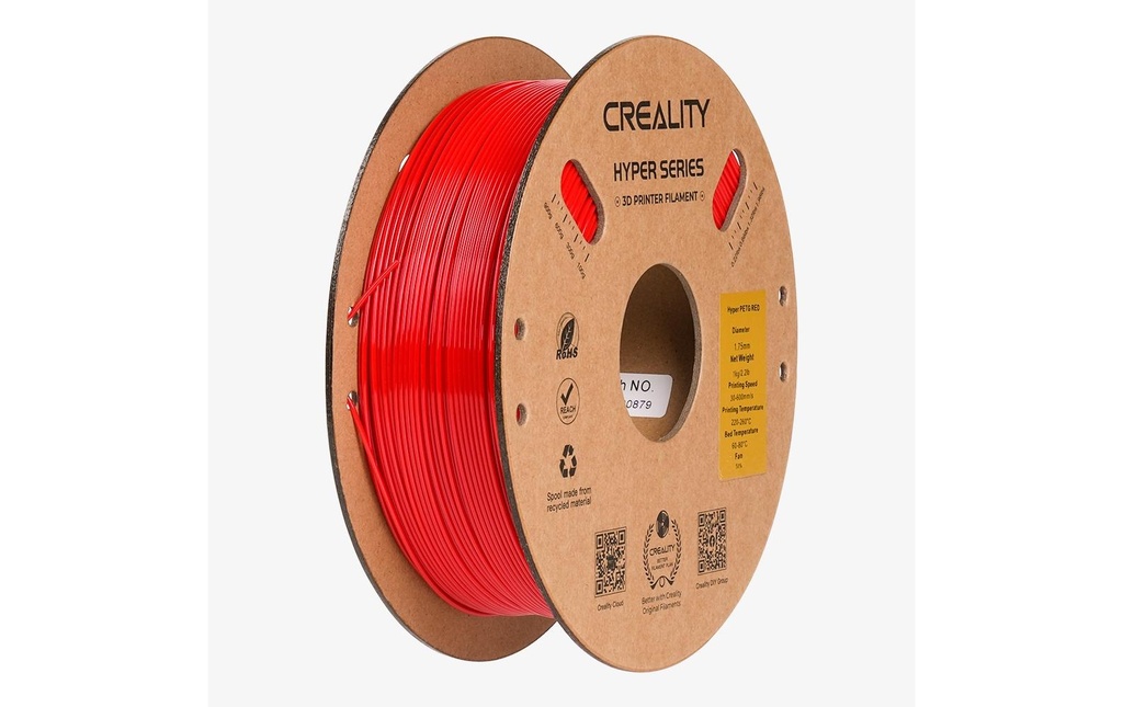 Creality Filament PETG Hyper Rouge, 1.75 mm, 1 kg
