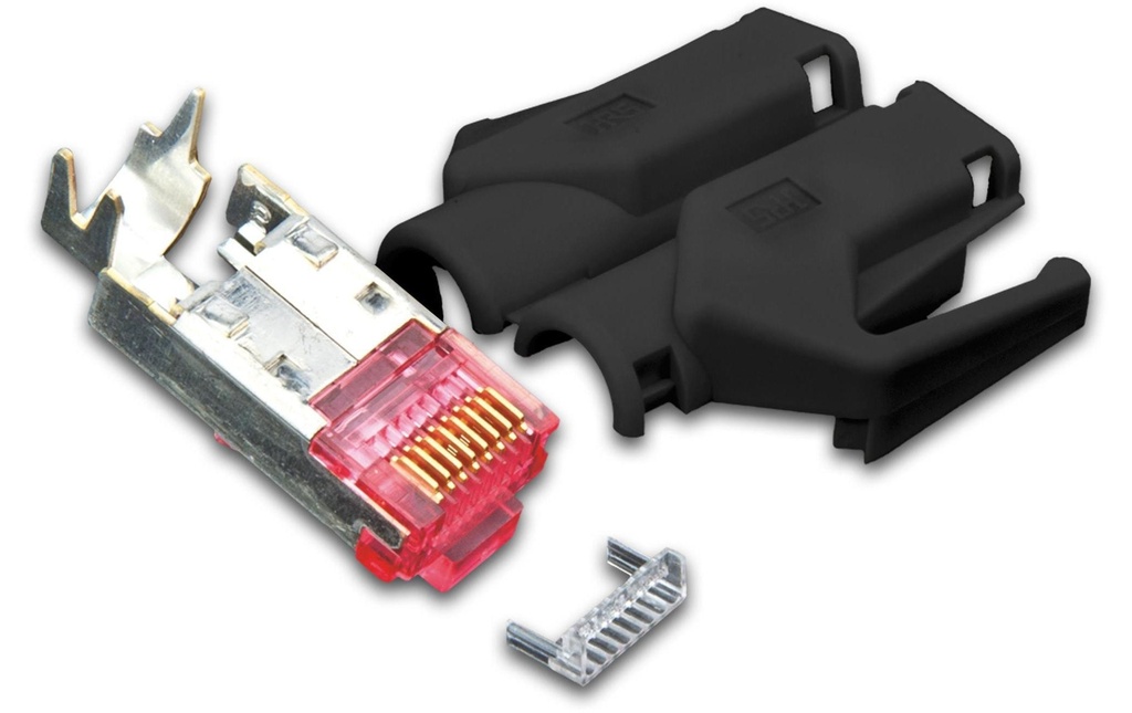 Wirewin Connecteur RJ45 Hirose TM21 50 Pièce/s, Noir