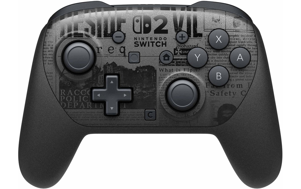 Nintendo Switch 2 Pro Controller Resident Evil Requiem Edition
