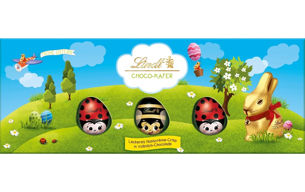 Lindt Chocolat Les coléoptères et les abeilles 100 g