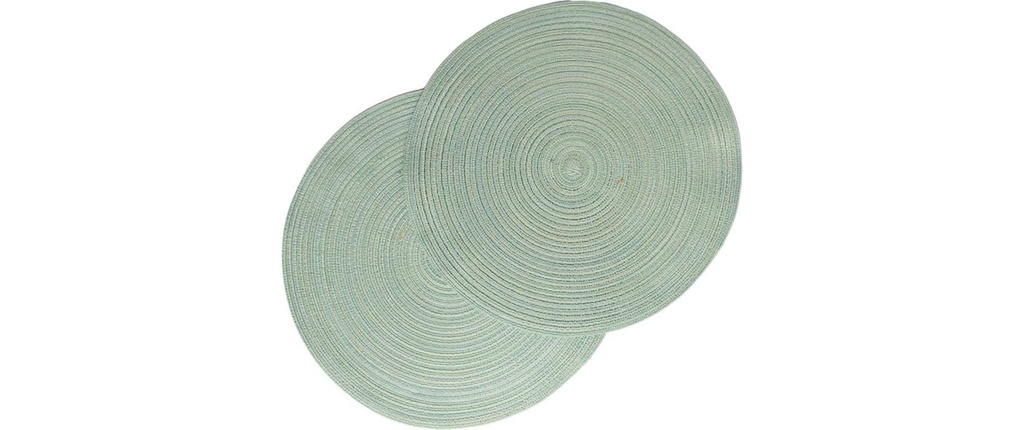 Pichler Set de table Samba Ø 38 cm, 2 pièces,, Vert