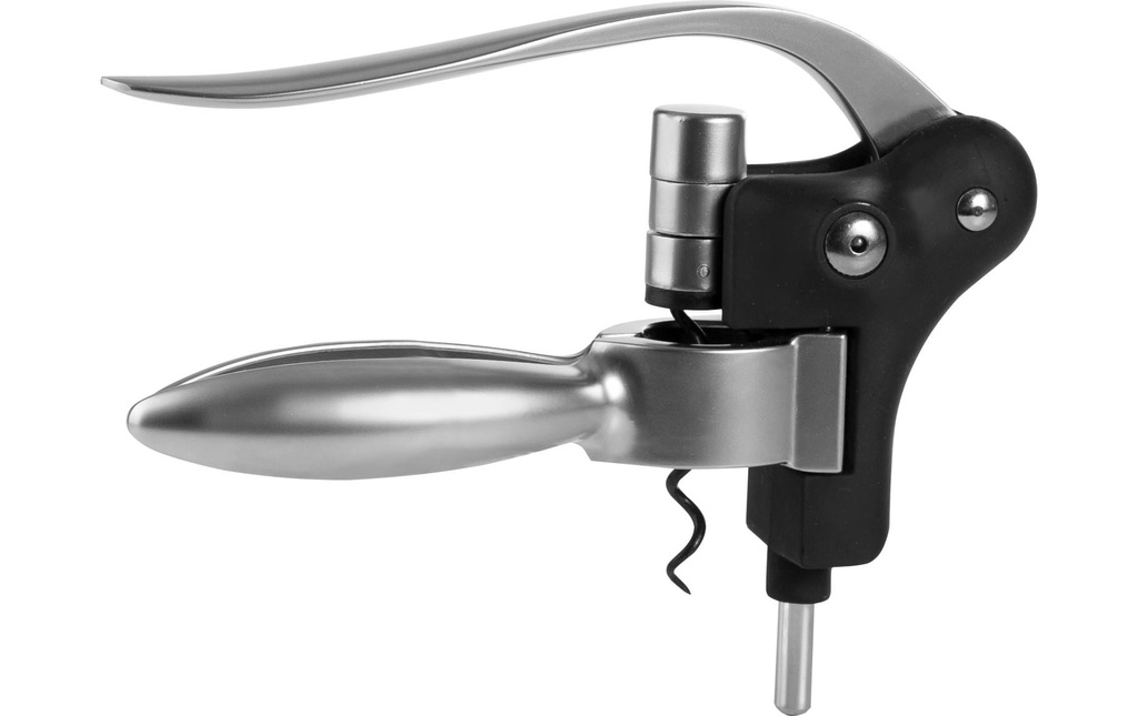 Ibili tire-bouchon horizontal à levier Barware 18 cm Noir